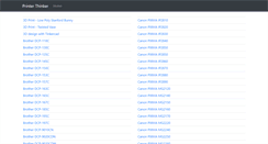 Desktop Screenshot of printerthinker.com